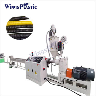 Machine d'extrusion automatique de tuyaux de tuyau souple en spirale pour aspirateur en plastique