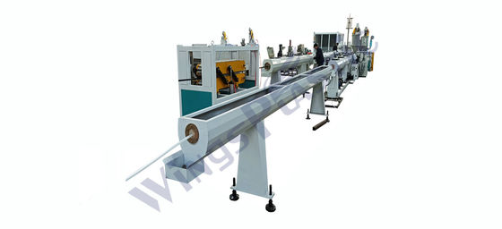 Machine d'extrusion de tuyaux de conduites électriques en PVC en plastique HDPE PE PP PPR avec 1 à 20 m/min