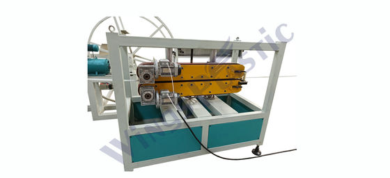 Ligne d'extrusion de tuyaux en plastique de refroidissement par air de commande PLC pour tuyaux HDPE PPR PERT MPP