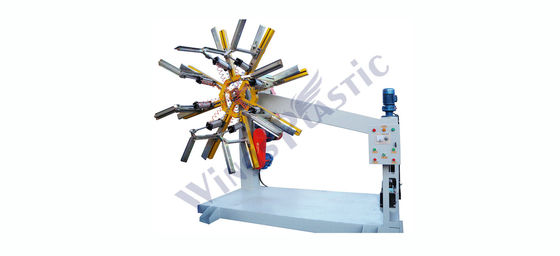 Ligne d'extrusion de tuyaux en plastique de refroidissement par air de commande PLC pour tuyaux HDPE PPR PERT MPP