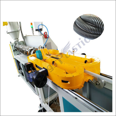 Prix de la machine de fabrication de tubes ondulés en PP PE PVC/prix de la ligne de production de machines d'extrusion de tubes flexibles en plastique