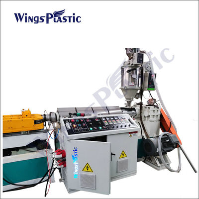 Machine de fabrication de tuyaux en plastique PP PE PA PVC flexible à paroi unique ligne de production d'extrusion de tuyaux ondulés