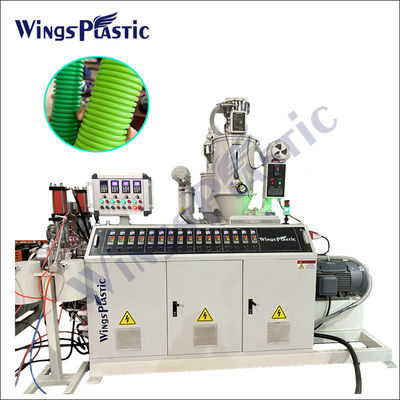 Ligne de production de tubes ondulés à double paroi HDPE à grande vitesse Extrudeuse en plastique