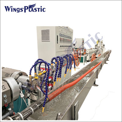Machine d'extrusion de tuyau d'aspiration renforcée en spirale en plastique facile à entretenir