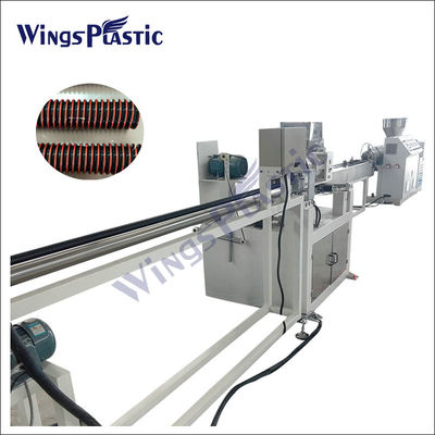Plastique double double couleurs EVA LLDPE aspirateur spirale tubes de tuyauterie ligne de production