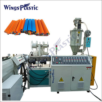 Cable en PE en plastique 7 voies Micropipe Bundle Duct Extruder Machine Machine d'extrusion de tuyaux en plastique