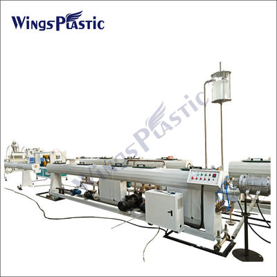 Ligne de machine d'extrusion de tuyaux en plastique PE PPR pour une seule vis de 20 à 110 mm ou pour la production de tubes sur mesure