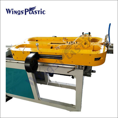 Plastique PE PP PVC flexible spirale à paroi simple tuyau ondulé extrusion de fabrication de machine ligne