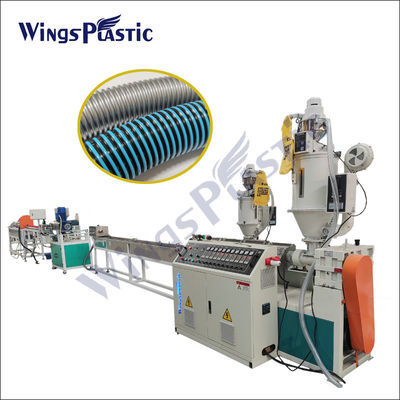 Ligne ondulée de machine de tuyau de décapant en plastique d'EVA Pipe Production Machine Vacuum