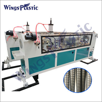 Machine électrique de fabrication de tuyau de tuyau de HDPE de PE de machine ondulée d'extrudeuse