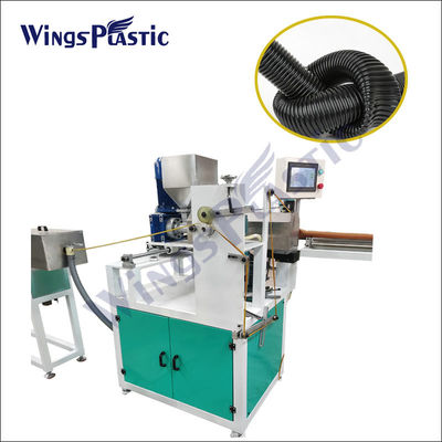 Chaîne de production ondulée de tuyau de piscine de la machine LLDPE d'EVA Plastic Corrugated Pipe Extruder
