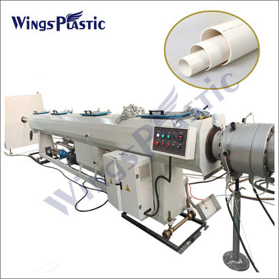 conduite d'eau de machine d'extrudeuse de tuyau de PVC de 50-160mm faisant l'extrudeuse de machine