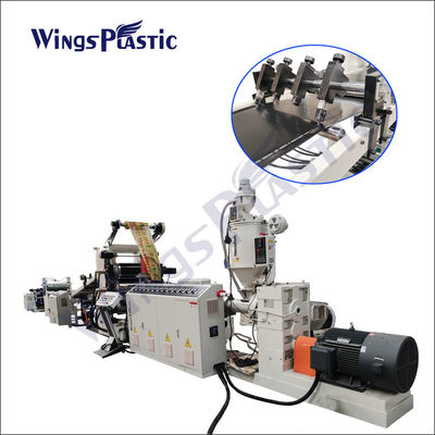 Le HDPE en plastique pp de machine d'extrudeuse de feuille de LDPE CHOIENT la ligne d'extrusion de feuille