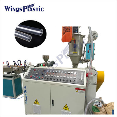 Machine médicale en plastique d'extrusion de tube d'infusion de tuyau mou mono de couche de PVC