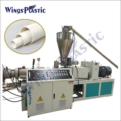 Machine d'extrudeuse de tuyau de PVC 45KW avec le diamètre de vis de 65mm
